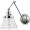 Progress Lighting Hinton Collection Brushed Nickel Swing Arm Wall Light P710094-009 - alternate 3